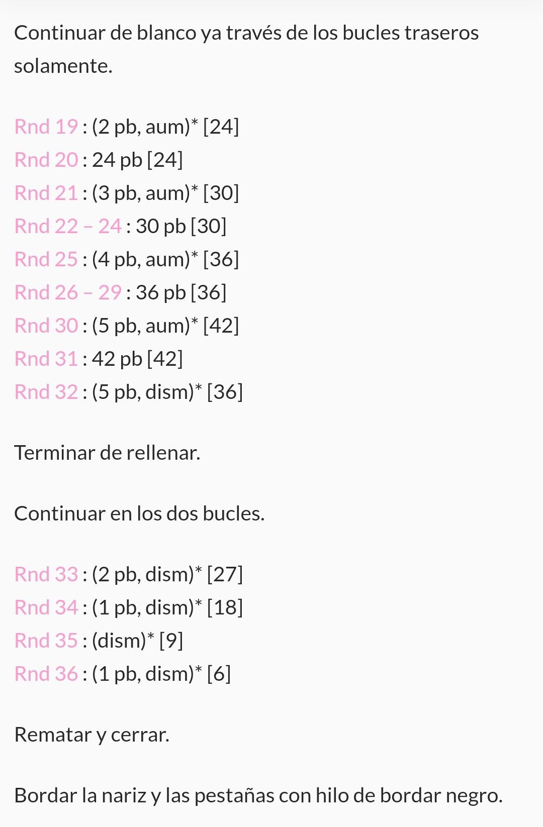Patrón de Amigurumi Oveja Gratis en PDF para Tejer