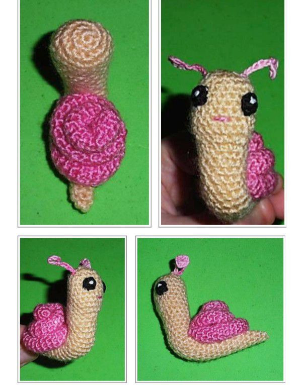 Patrón de caracol amigurumi: guía completa para principiantes