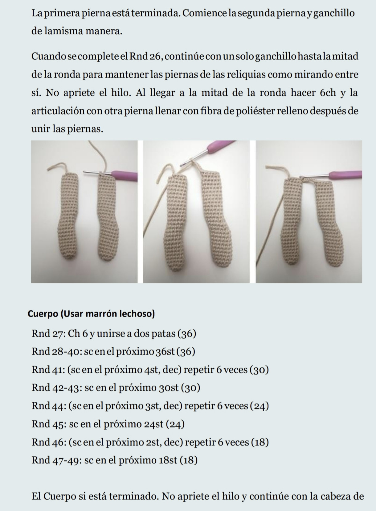 Patrón de ciervita adorable y gratuito para crochet