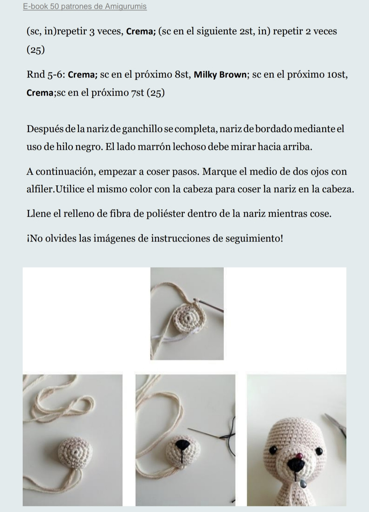 Patrón de ciervita adorable y gratuito para crochet