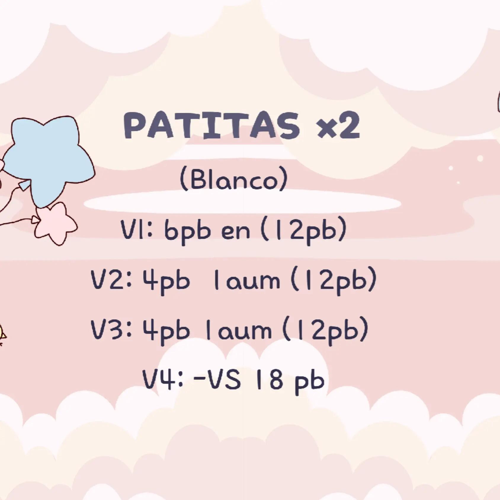 Patrón de conejo amigurumi con pantalones rosados y bufanda verde