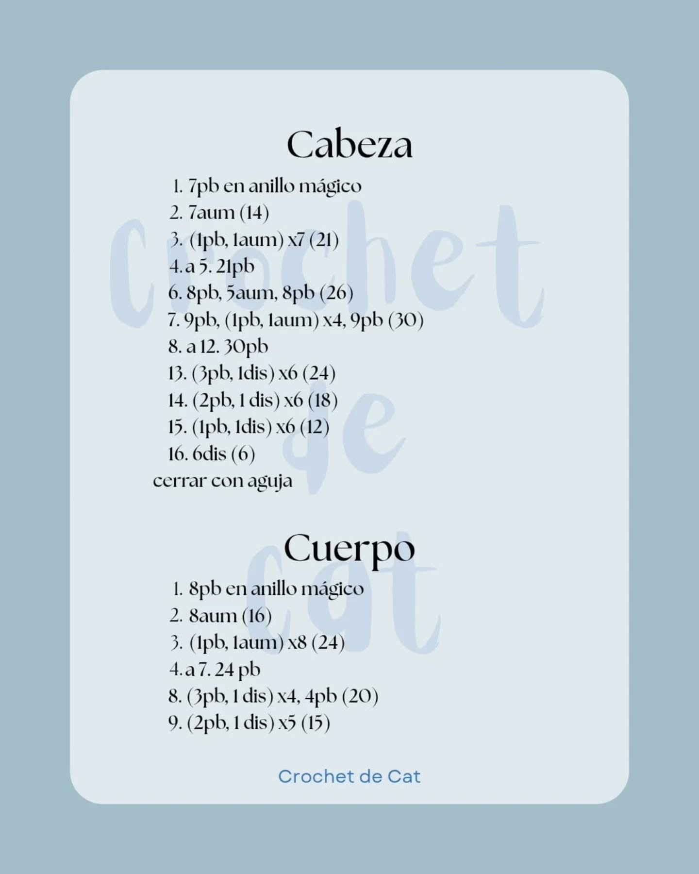 Patrón de crochet para colgante de Snoopy