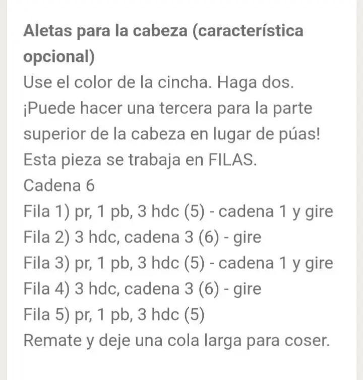 Patrón de dragón de ganchillo: Primera Parte