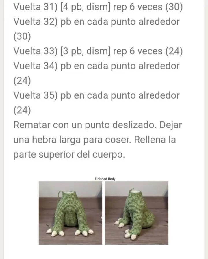 Patrón de dragón de ganchillo: Primera Parte