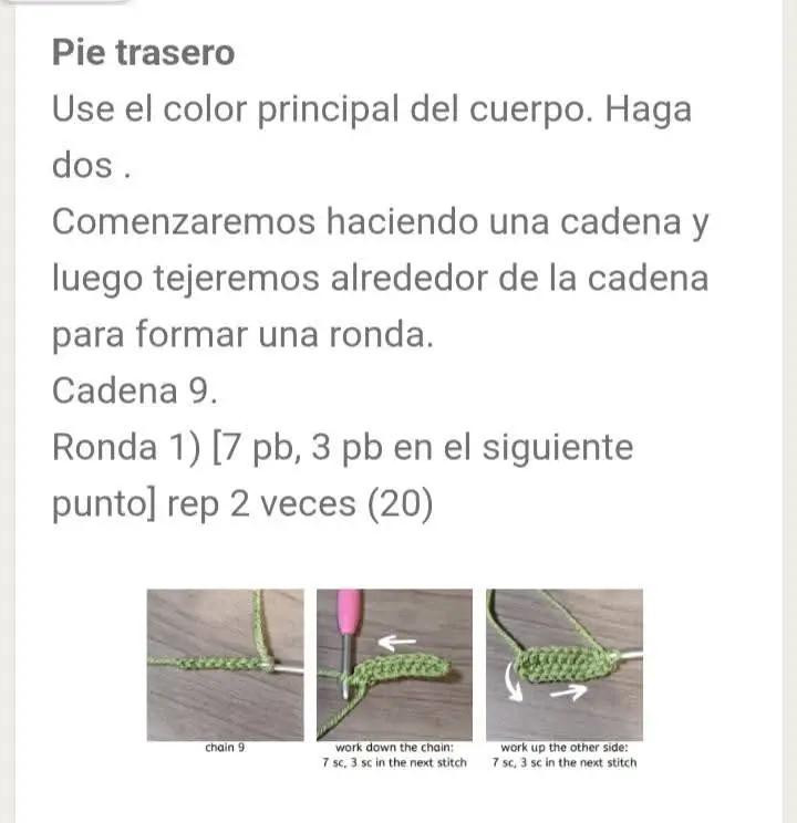 Patrón de dragón de ganchillo: Primera Parte