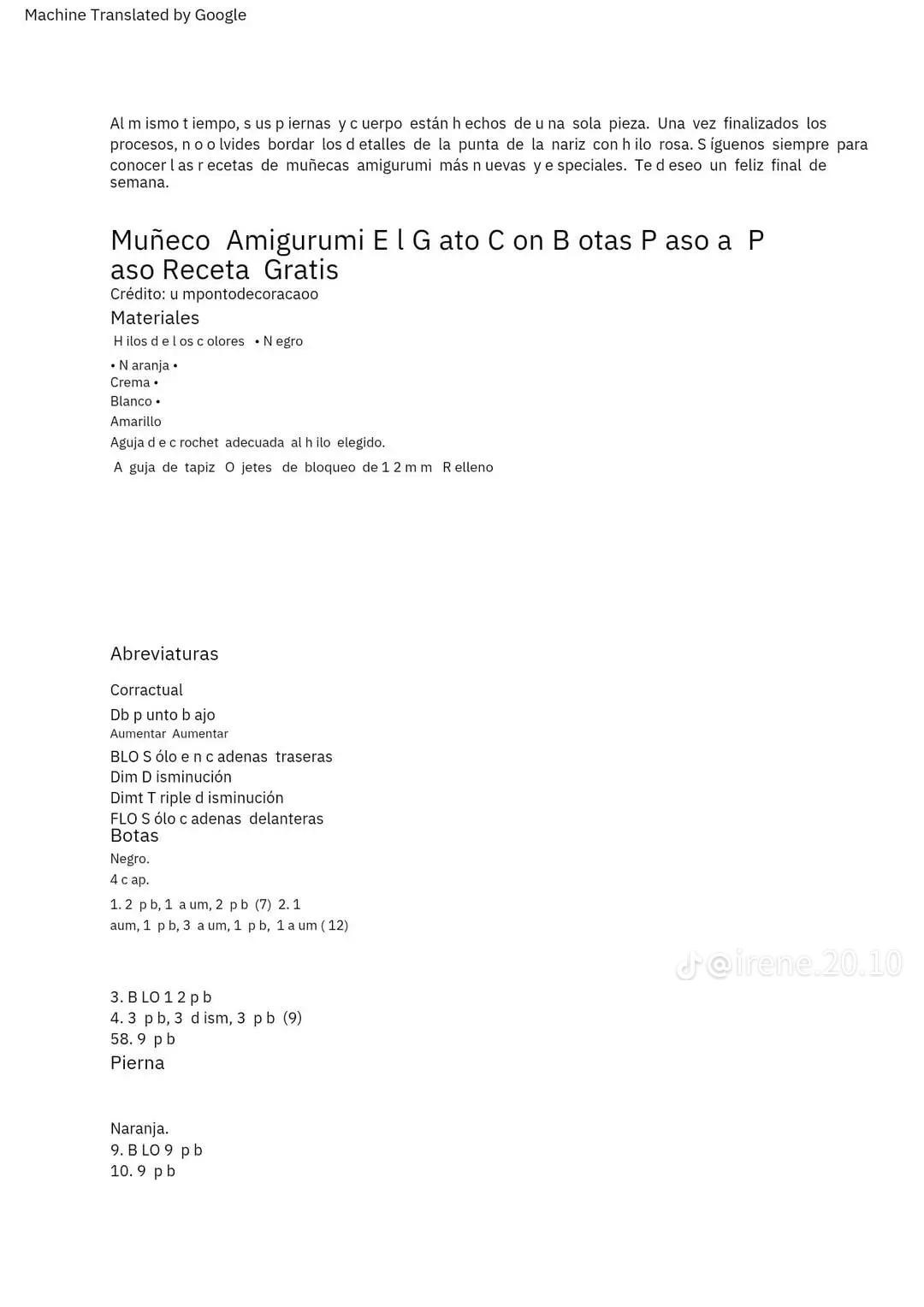 Patrón de Gato con Botas Amigurumi para Principiantes