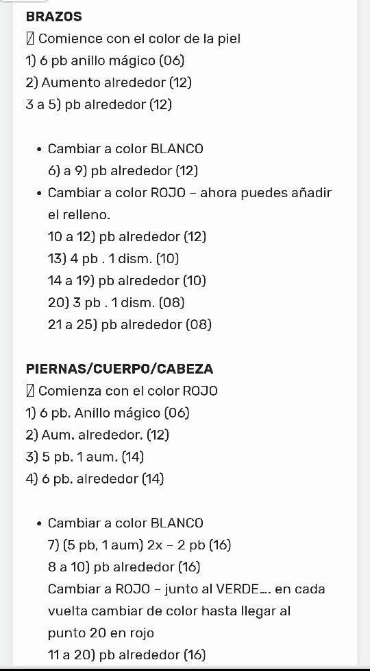 Patrón de muñeco navideño con sombrero rojo y osito