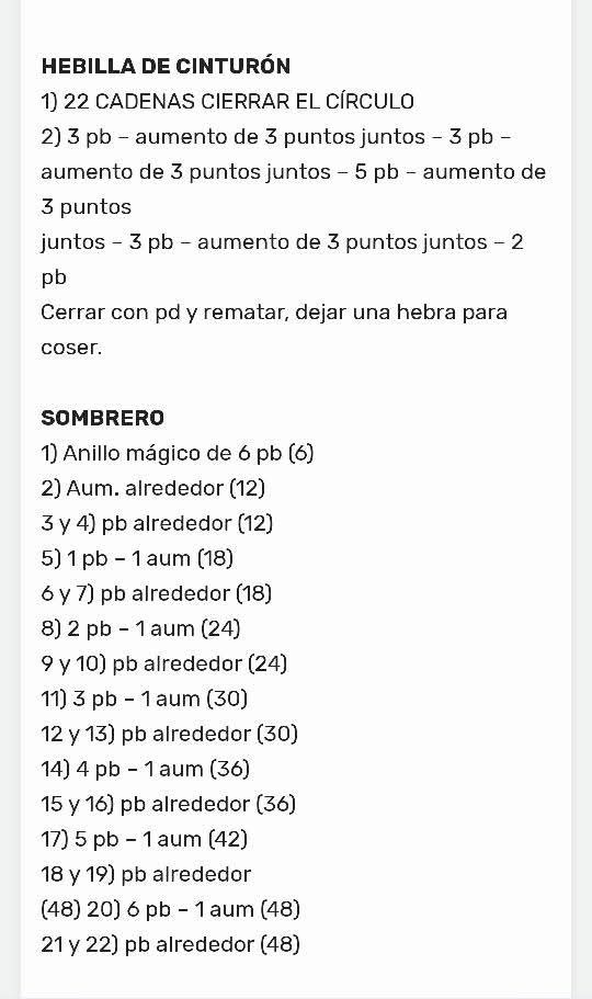 Patrón de muñeco navideño con sombrero rojo y osito