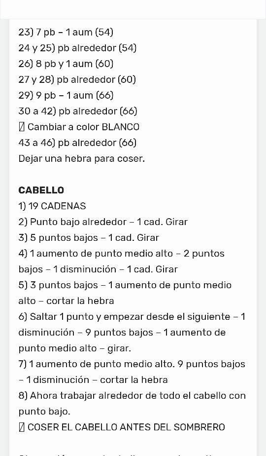 Patrón de muñeco navideño con sombrero rojo y osito