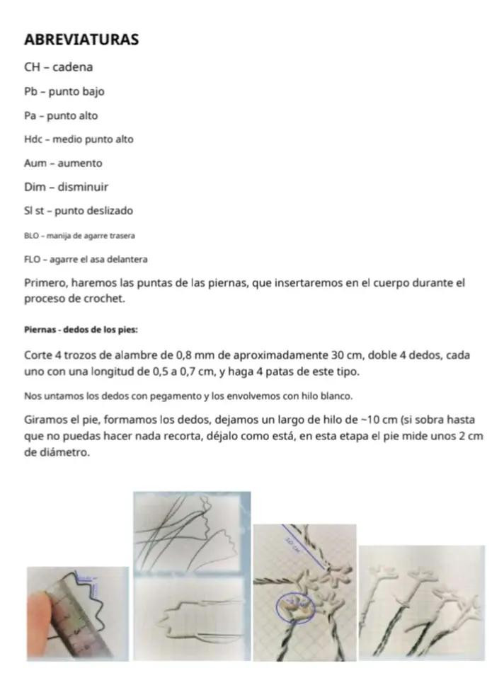 Patrón de salamandra de crochet: descarga gratuita