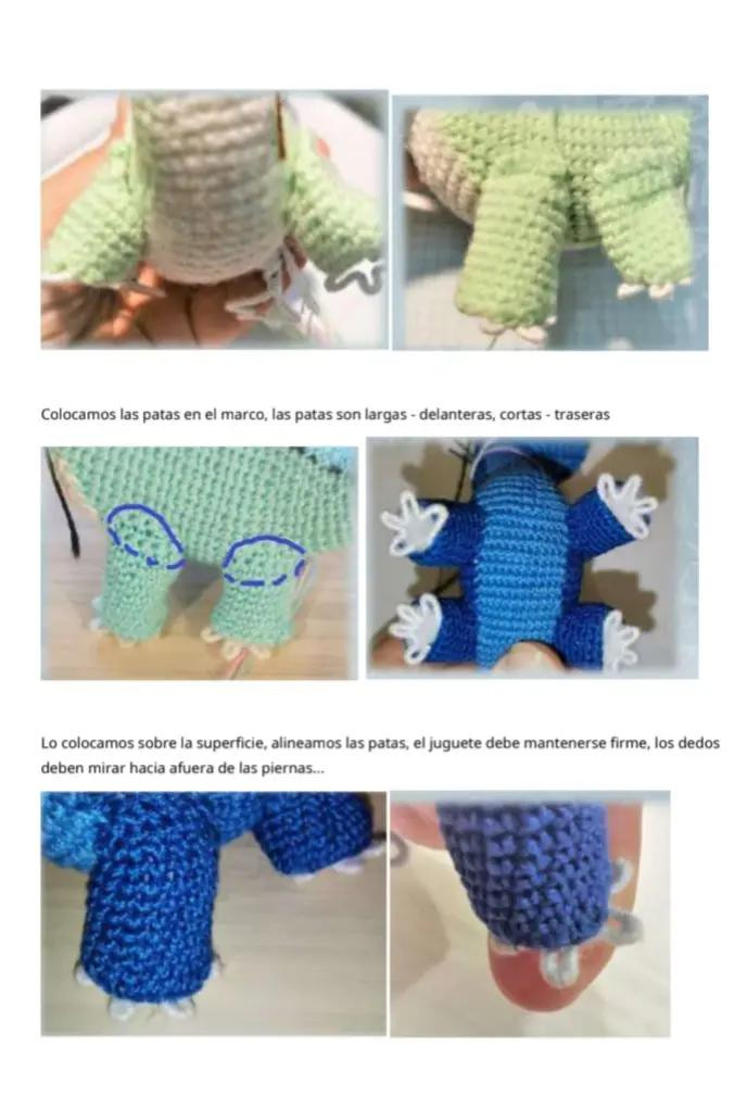 Patrón de salamandra de crochet: descarga gratuita