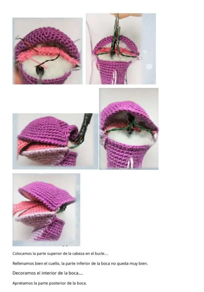 Patrón de salamandra de crochet: descarga gratuita