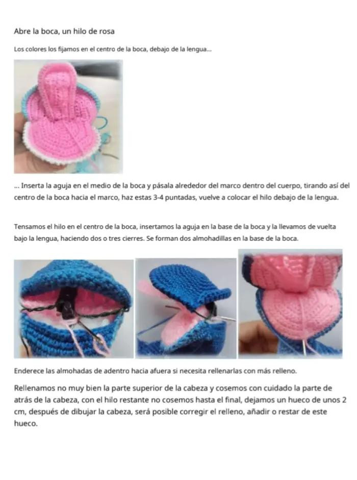 Patrón de salamandra de crochet: descarga gratuita