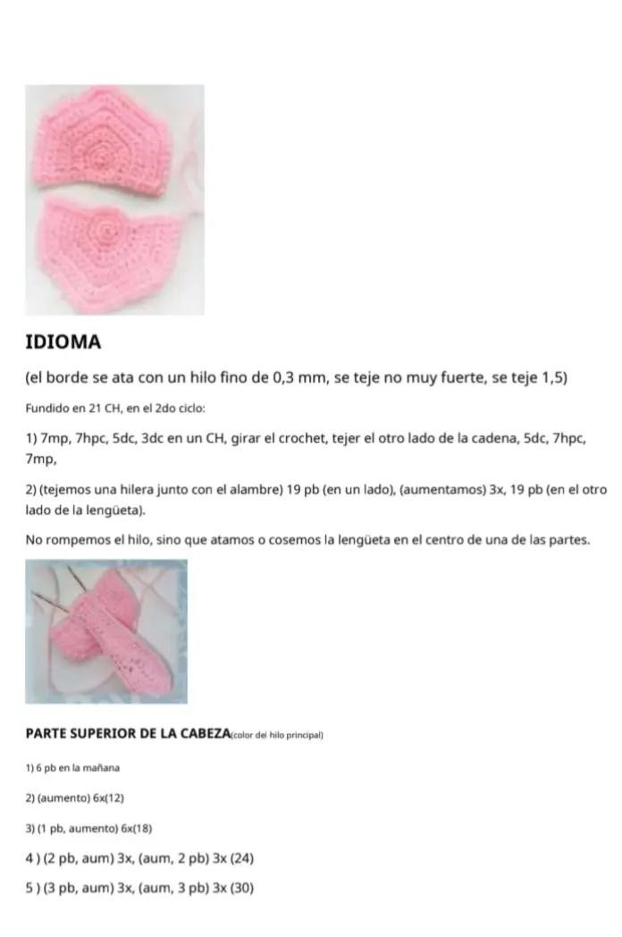 Patrón de salamandra de crochet: descarga gratuita