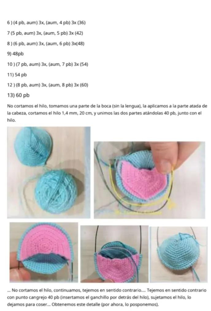 Patrón de salamandra de crochet: descarga gratuita