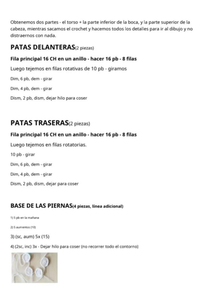 Patrón de salamandra de crochet: descarga gratuita