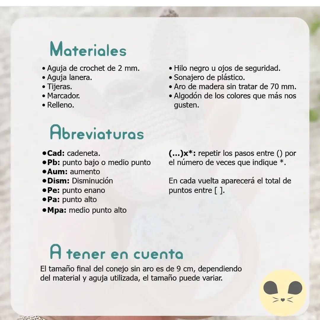 Patrón de sonajero burro para crochet gratis