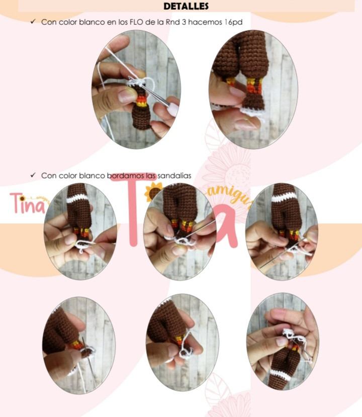 Patrón de Zenitsu Agatsuma en crochet - Demon Slayer