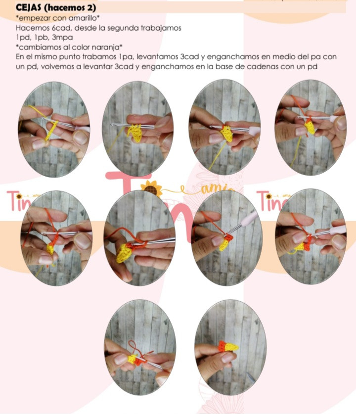 Patrón de Zenitsu Agatsuma en crochet - Demon Slayer