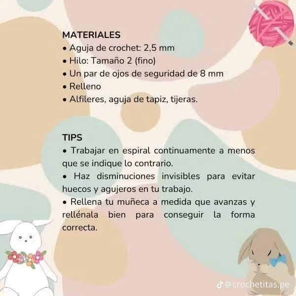 Patrón gratis de conejo con peto para crochet amigurumi