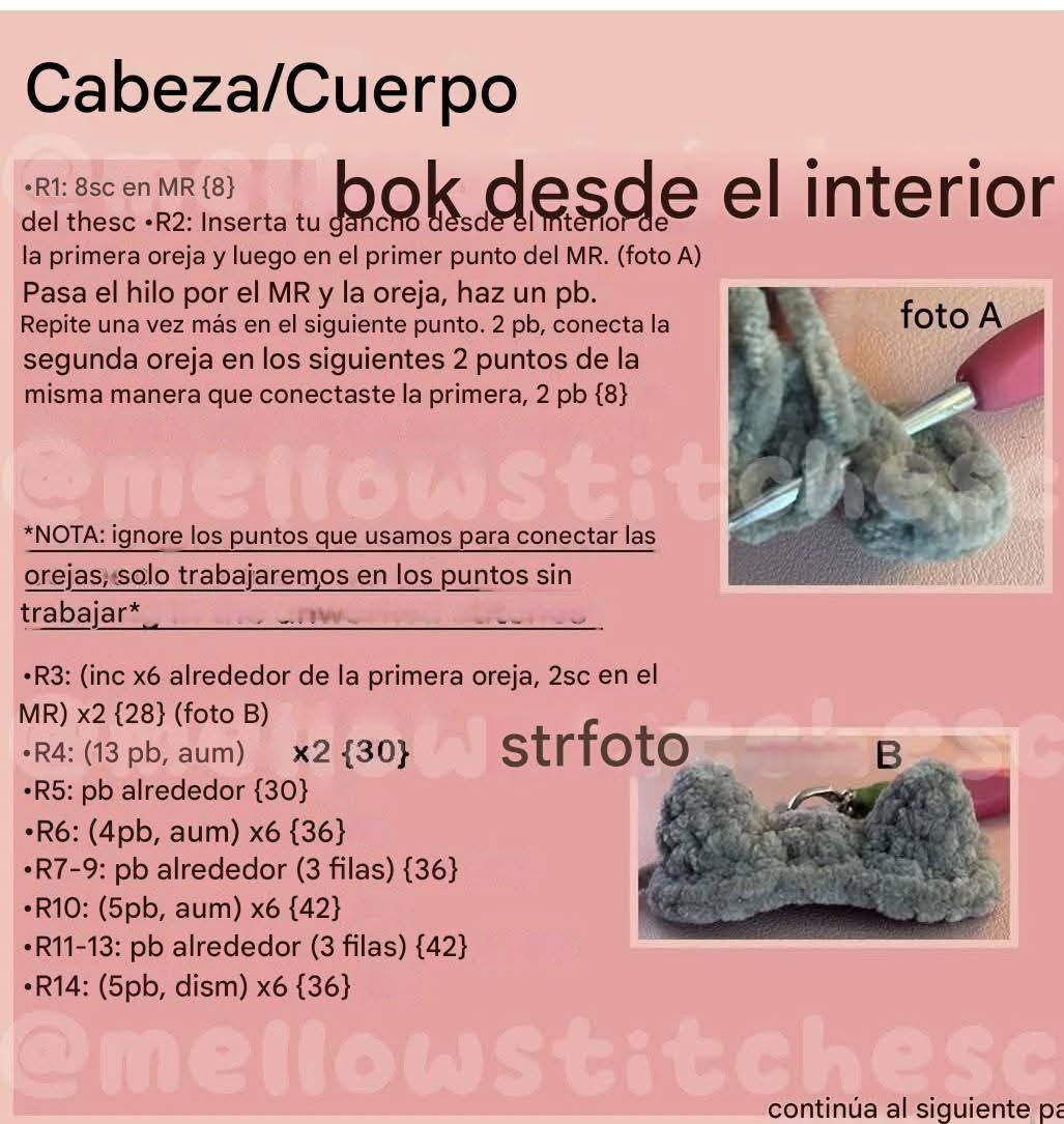 Patrón gratis de crochet de la gata Pusheen para principiantes