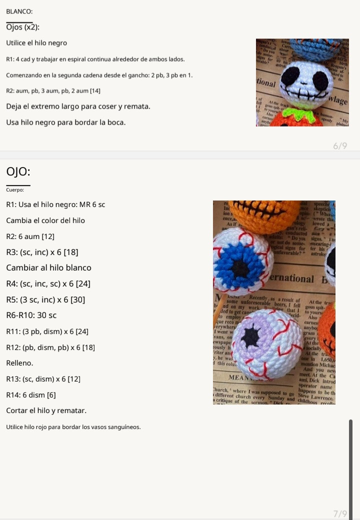 PATRON GRATIS N° 20 - PALETAS HALLOWEEN 🎃