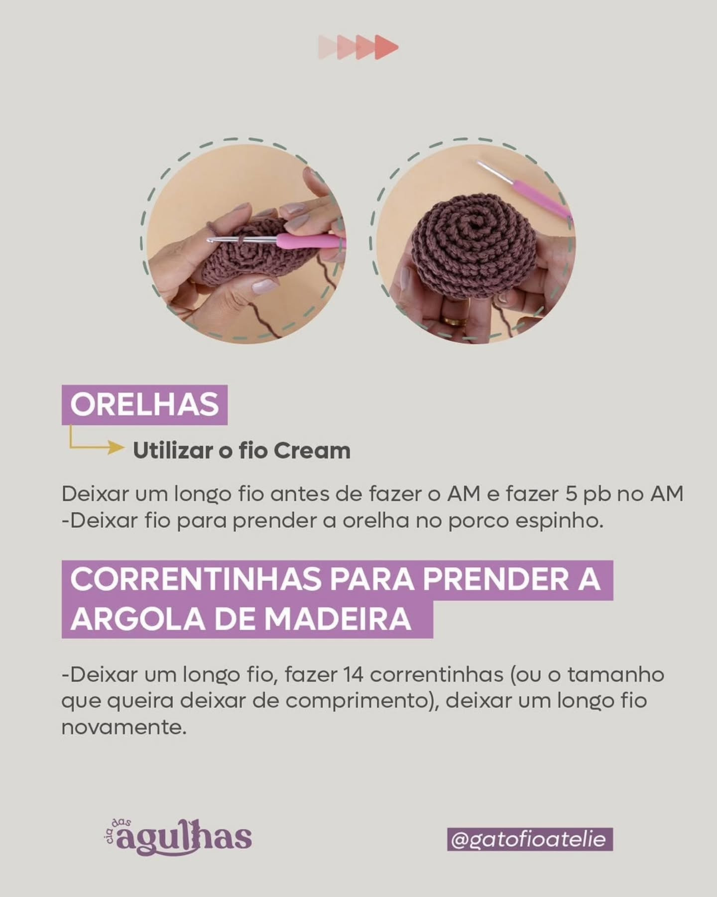 Receita de Amigurumi Mini Ouriço Fofo para Iniciantes