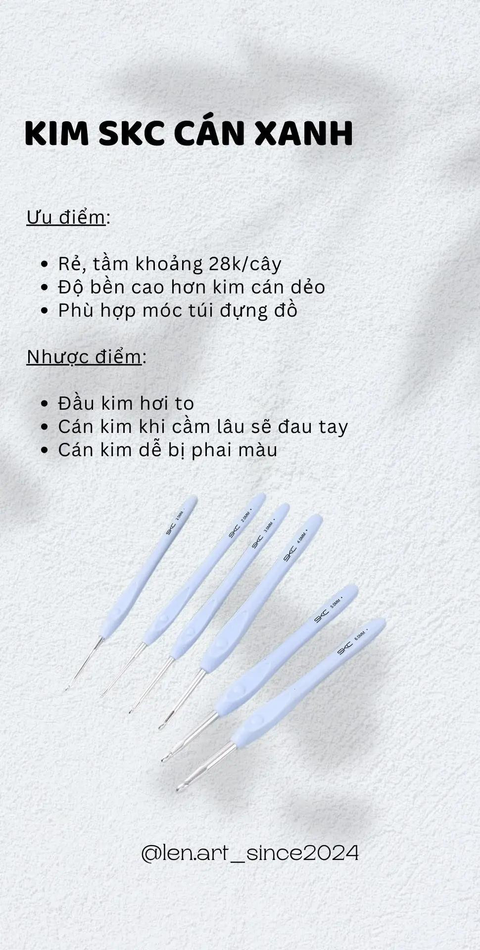 REVIEW MỘT SỐ LOẠI KIM MÓC