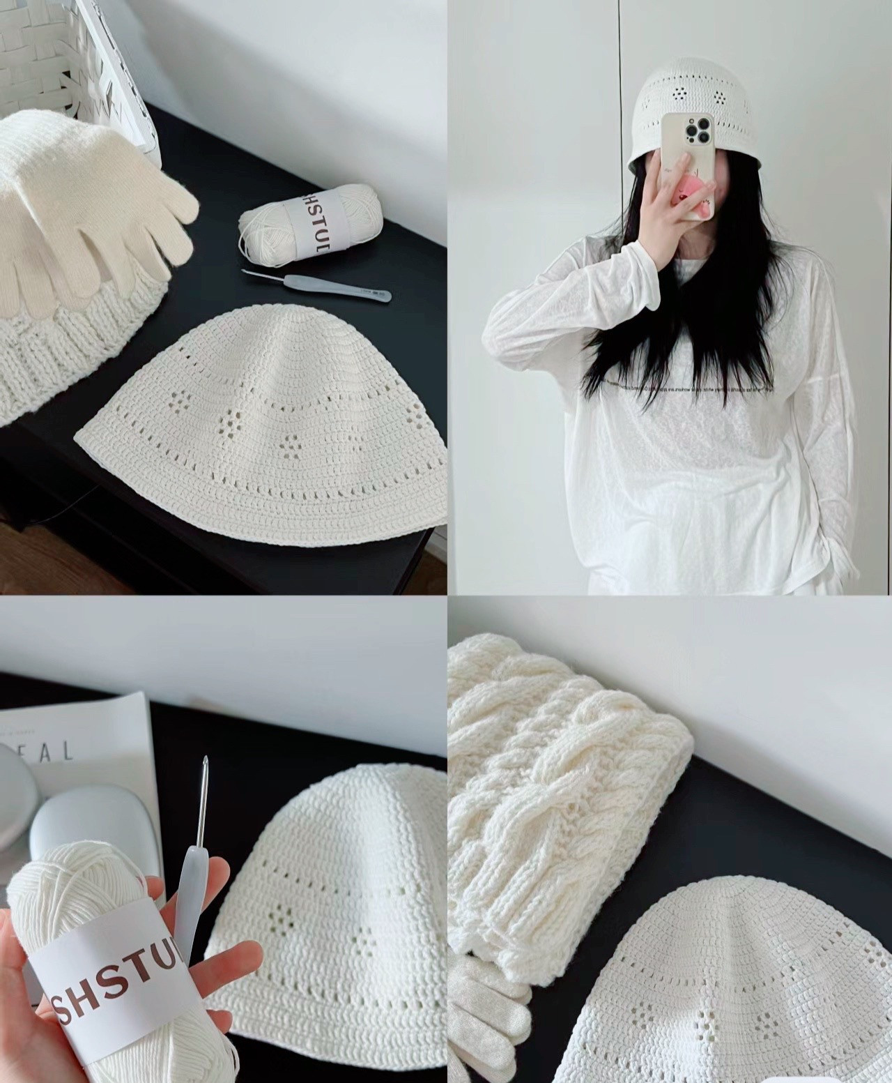 Share chart mũ xinh