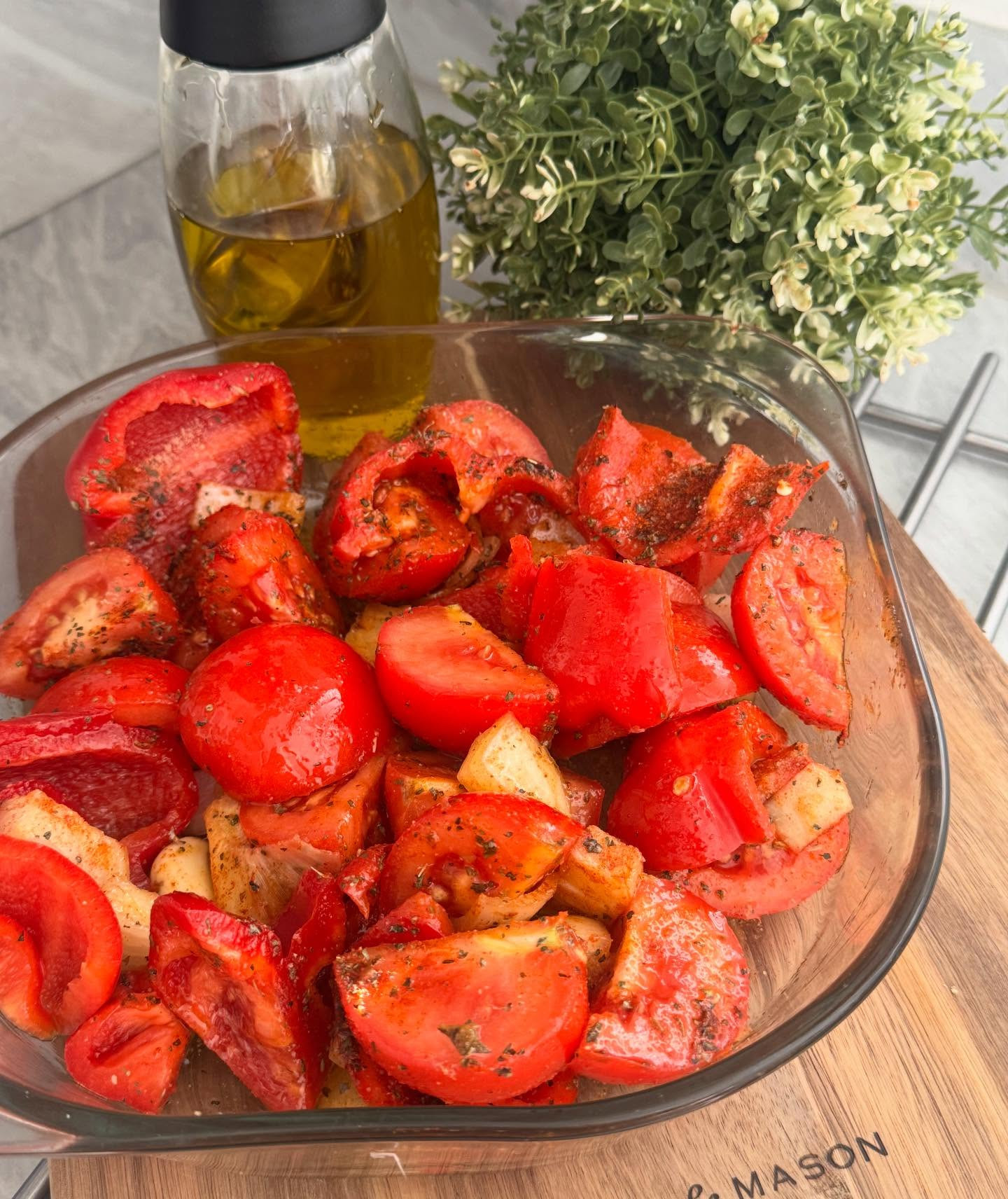 Smoky Roasted Tomato & Red Pepper Delight