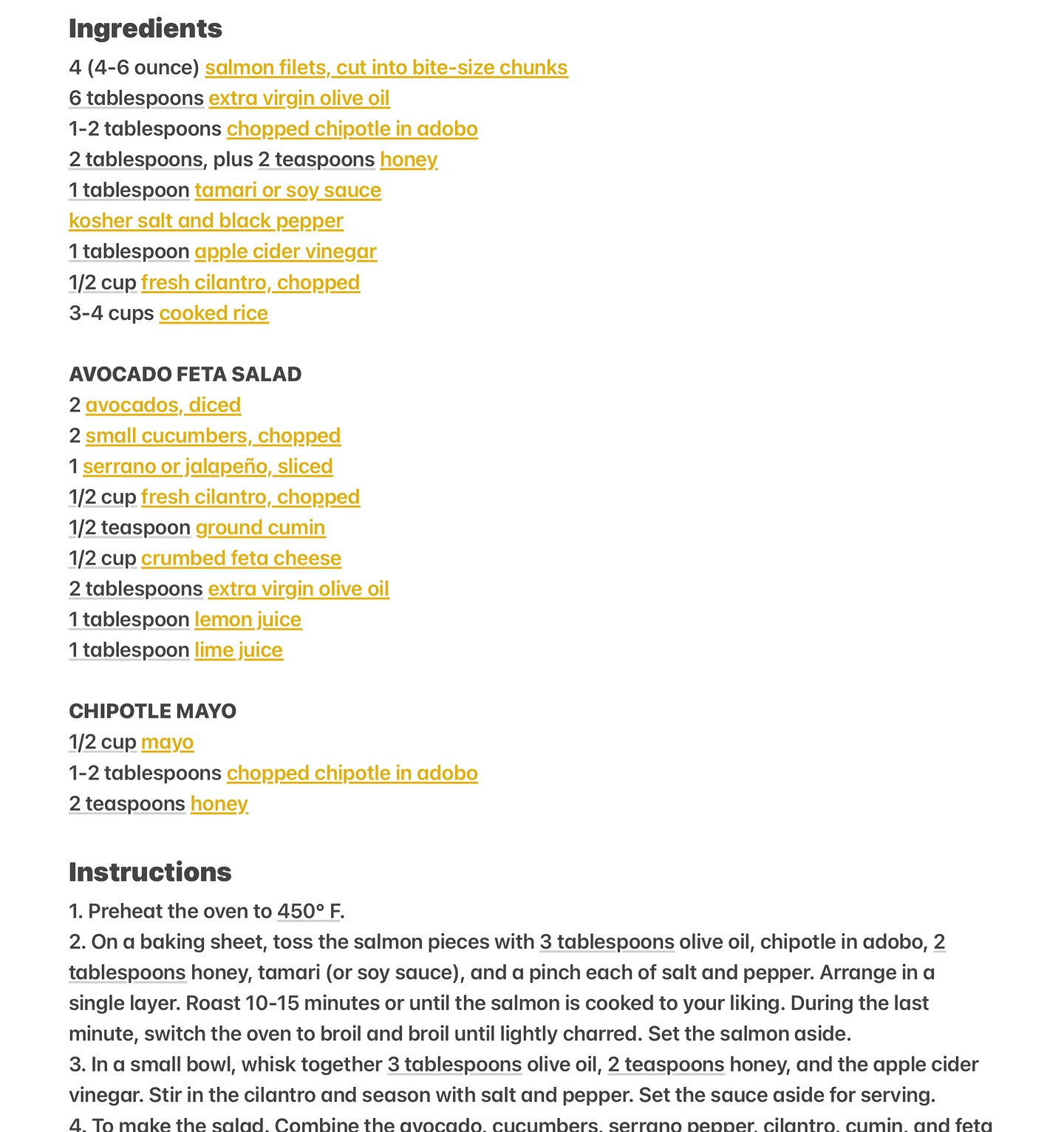 Spicy Chipotle Honey Salmon Bowls with Zesty Cilantro Vinaigrette