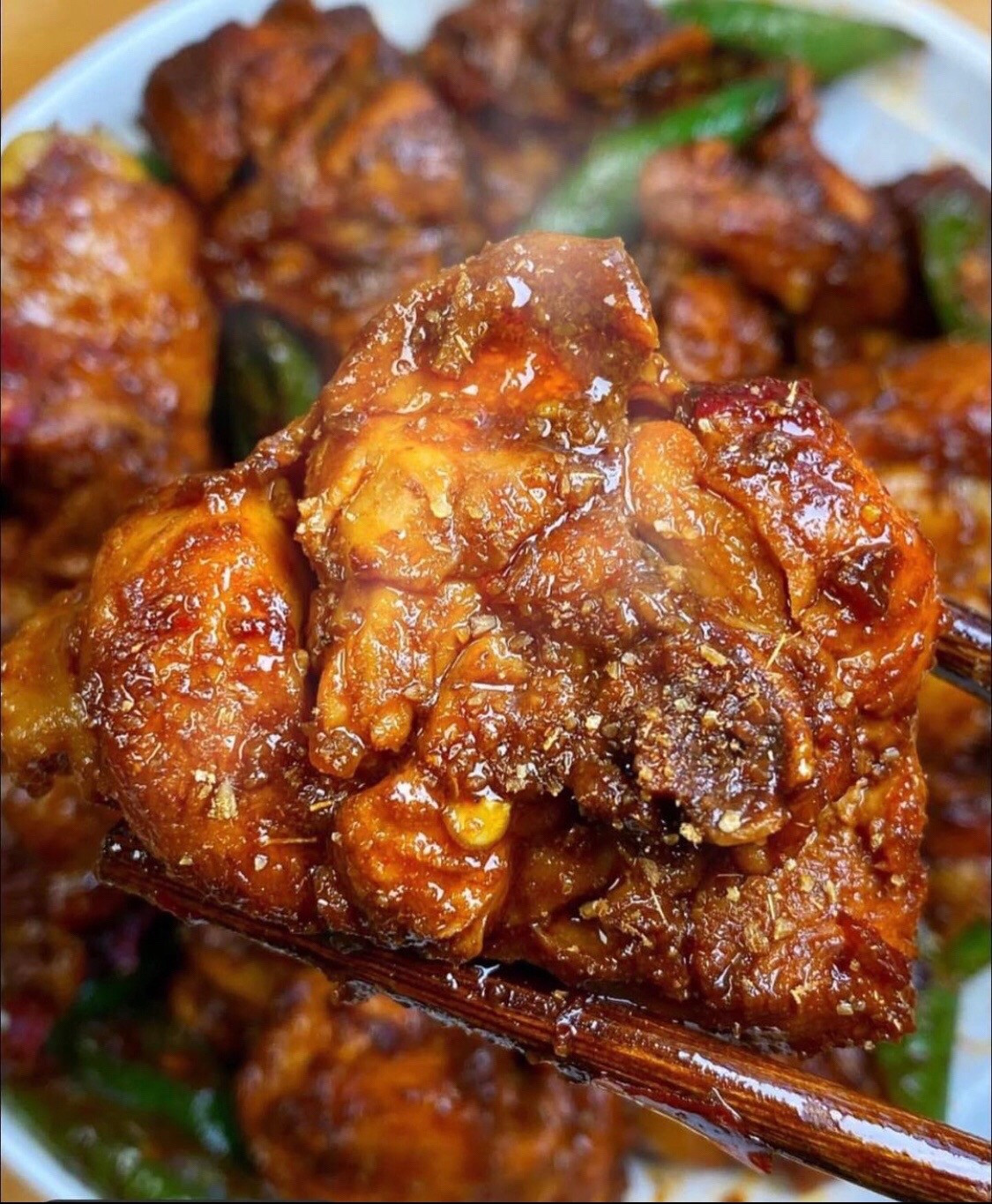 Spicy Sichuan Chicken Thighs Stir-Fry Delight