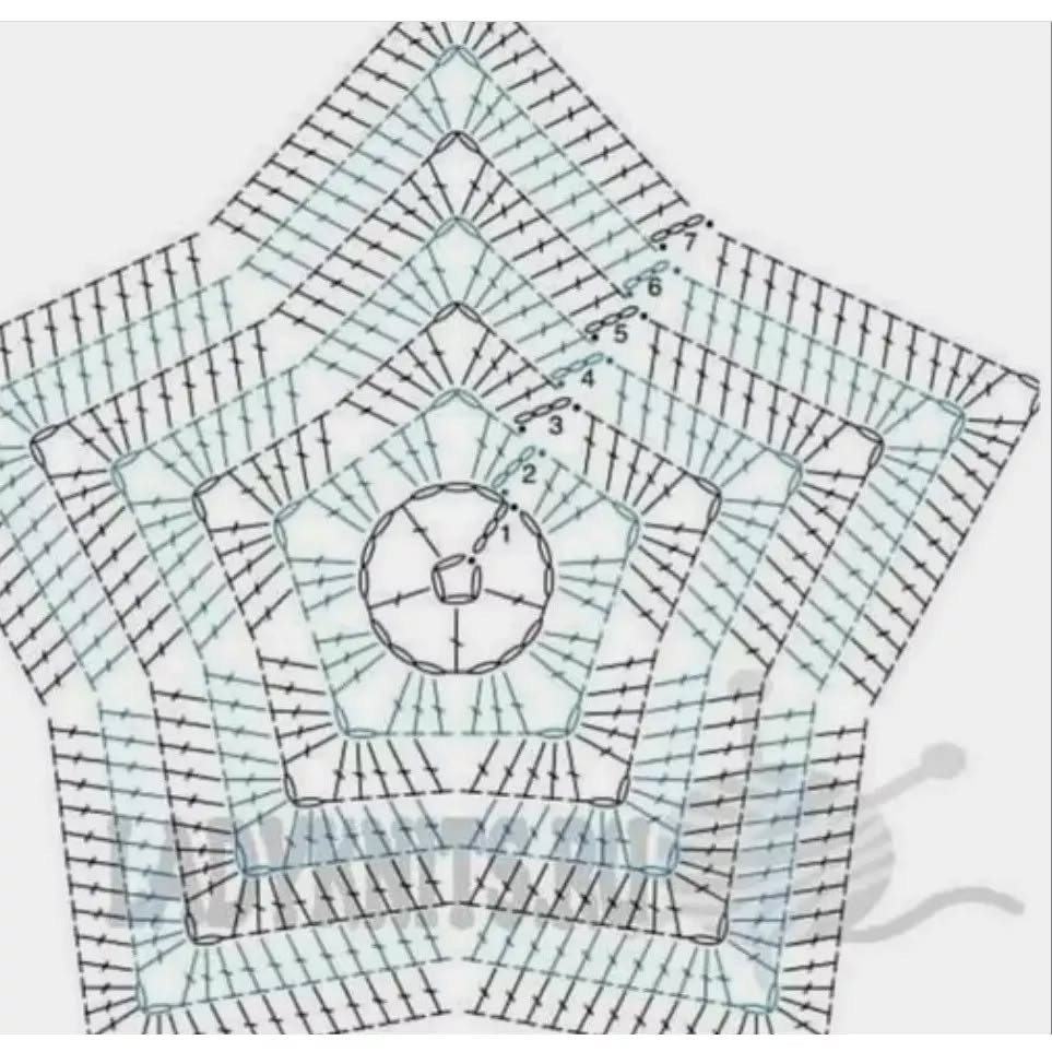 Star-Shaped Crochet Cushion Patterns in Soft Pink and White