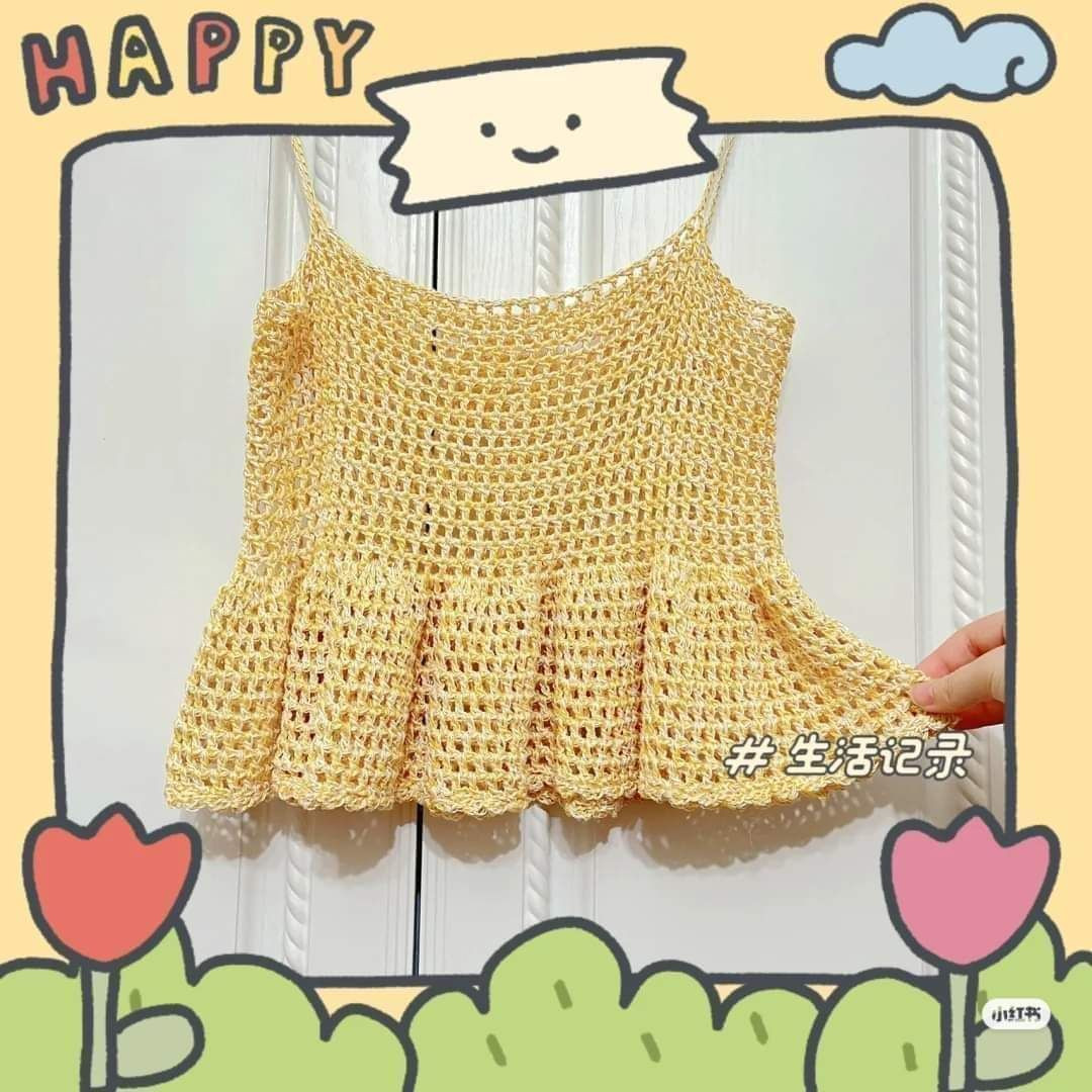 Summer Crochet Top Pattern for Sunny Days