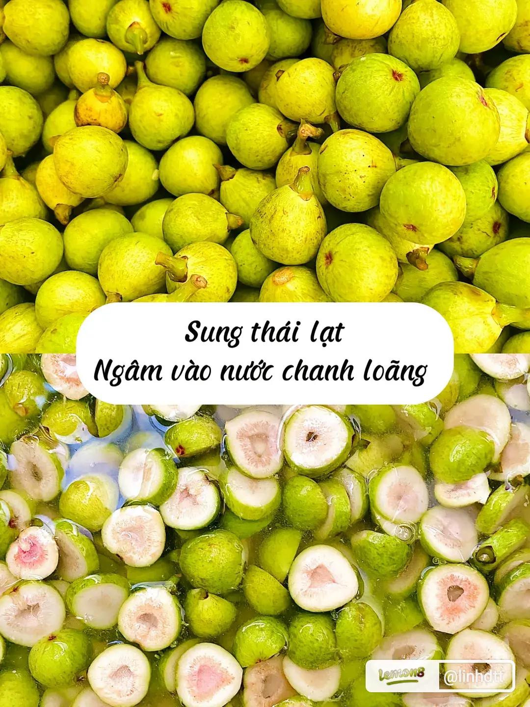 Sung Muối Xổi Chua Cay - Món Ăn Kèm Độc Đáo