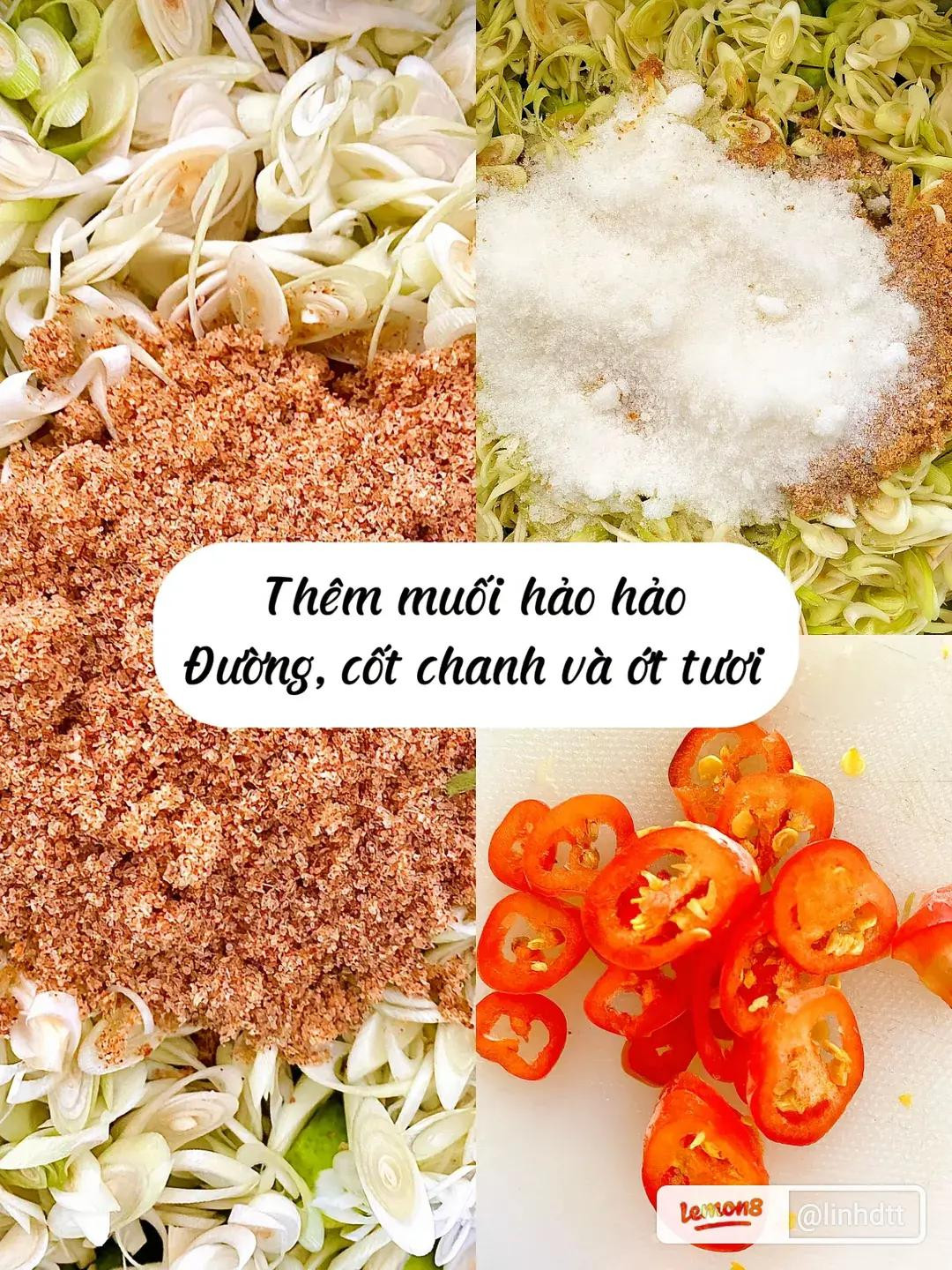 Sung Muối Xổi Chua Cay - Món Ăn Kèm Độc Đáo