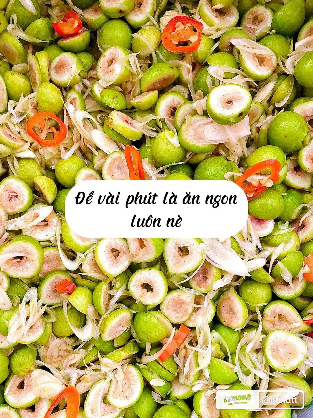 Sung Muối Xổi Chua Cay - Món Ăn Kèm Độc Đáo