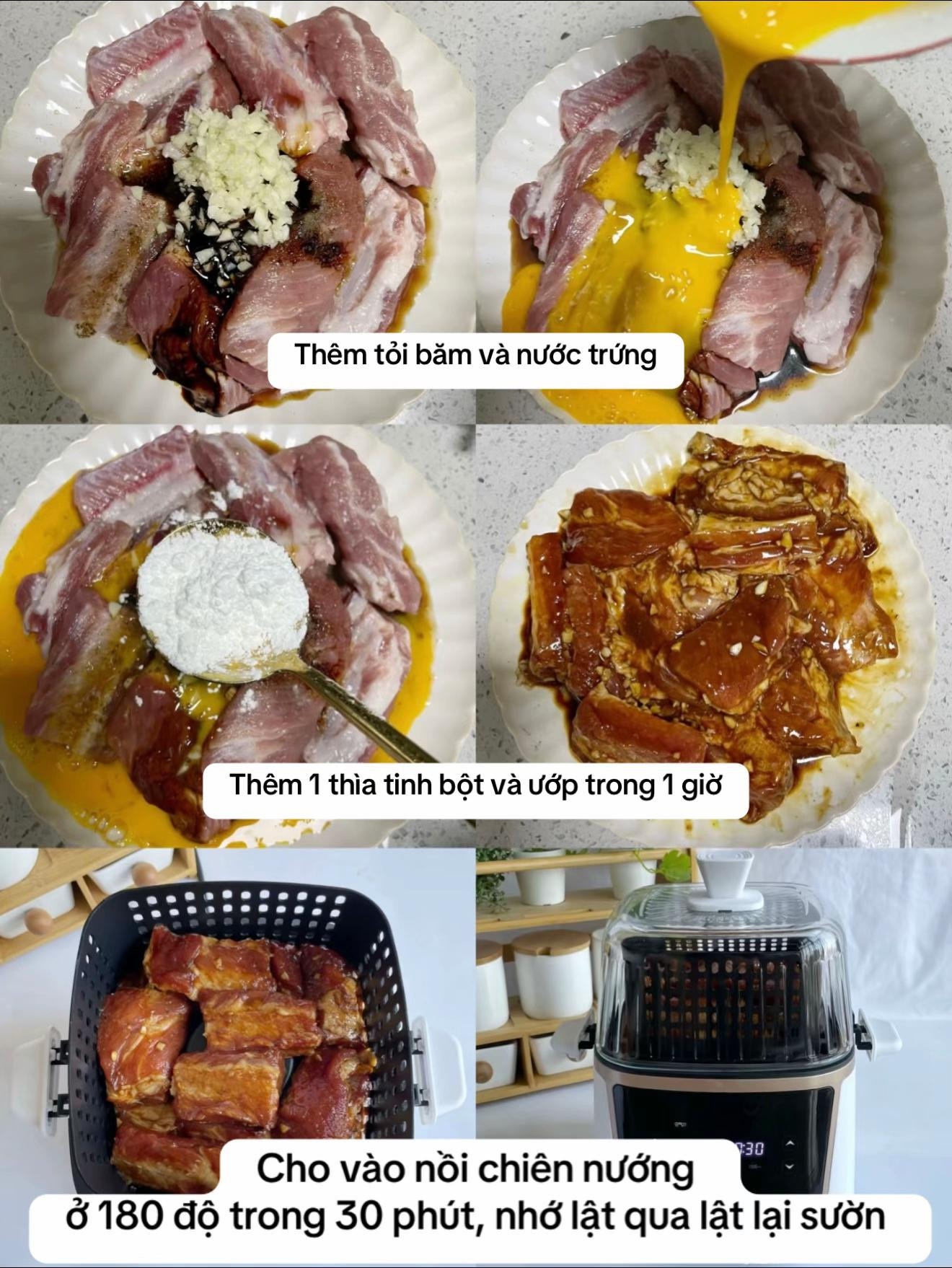 Sườn Nướng Mềm Thơm Ngon, Đậm Đà Hương Vị