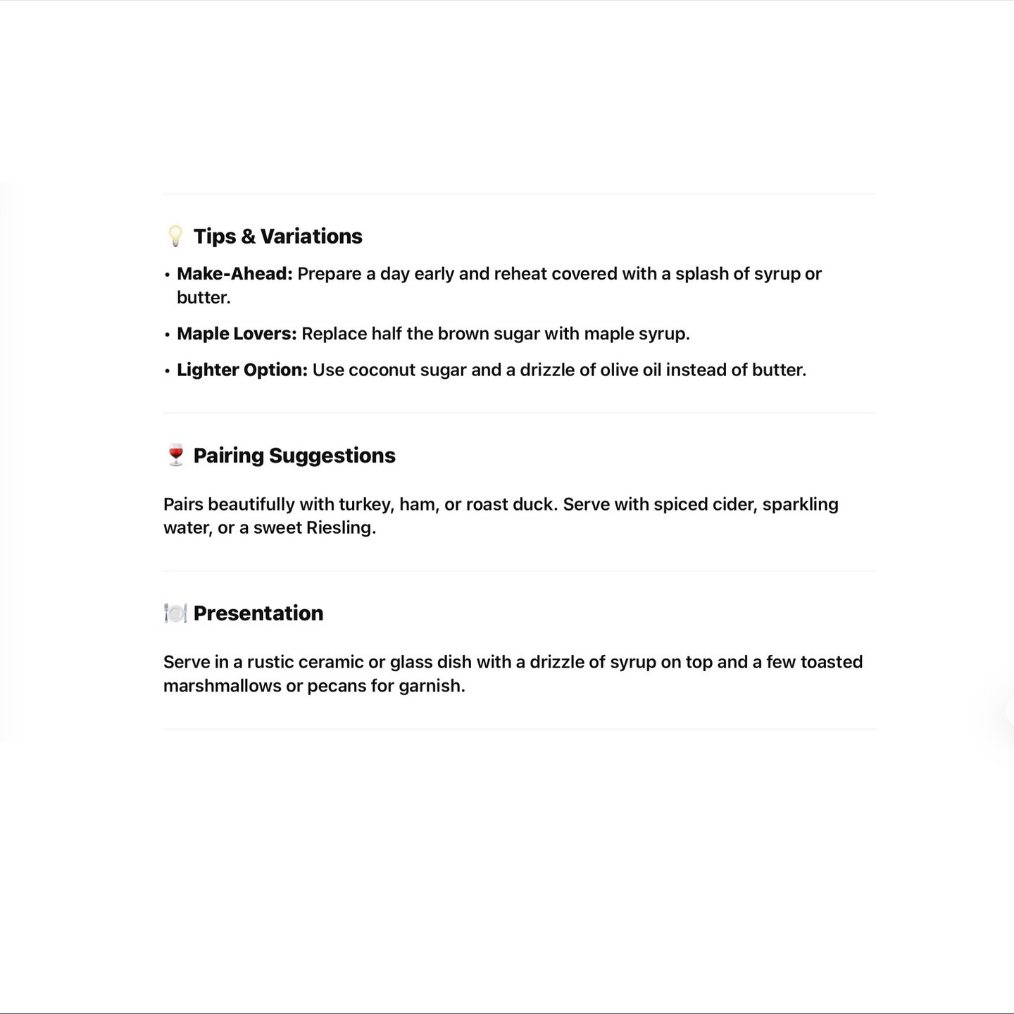 Sweet Glazed Yams Recipe for Cozy Autumn Nights