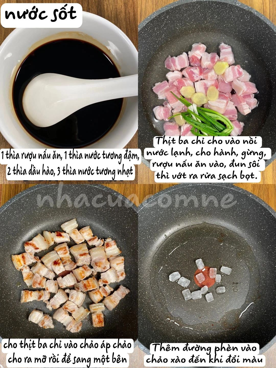 Thịt kho trứng cút