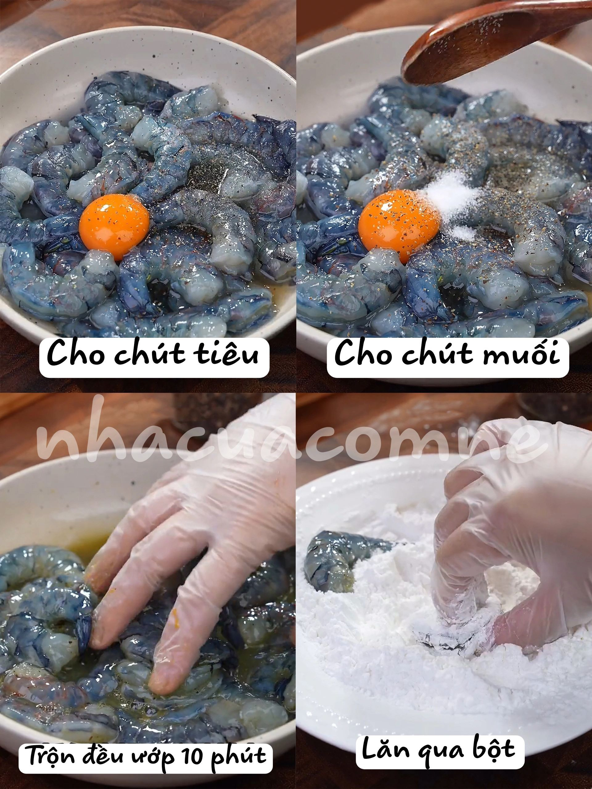 Tôm Chiên Giòn Sốt Dứa Thơm Ngon Hấp Dẫn