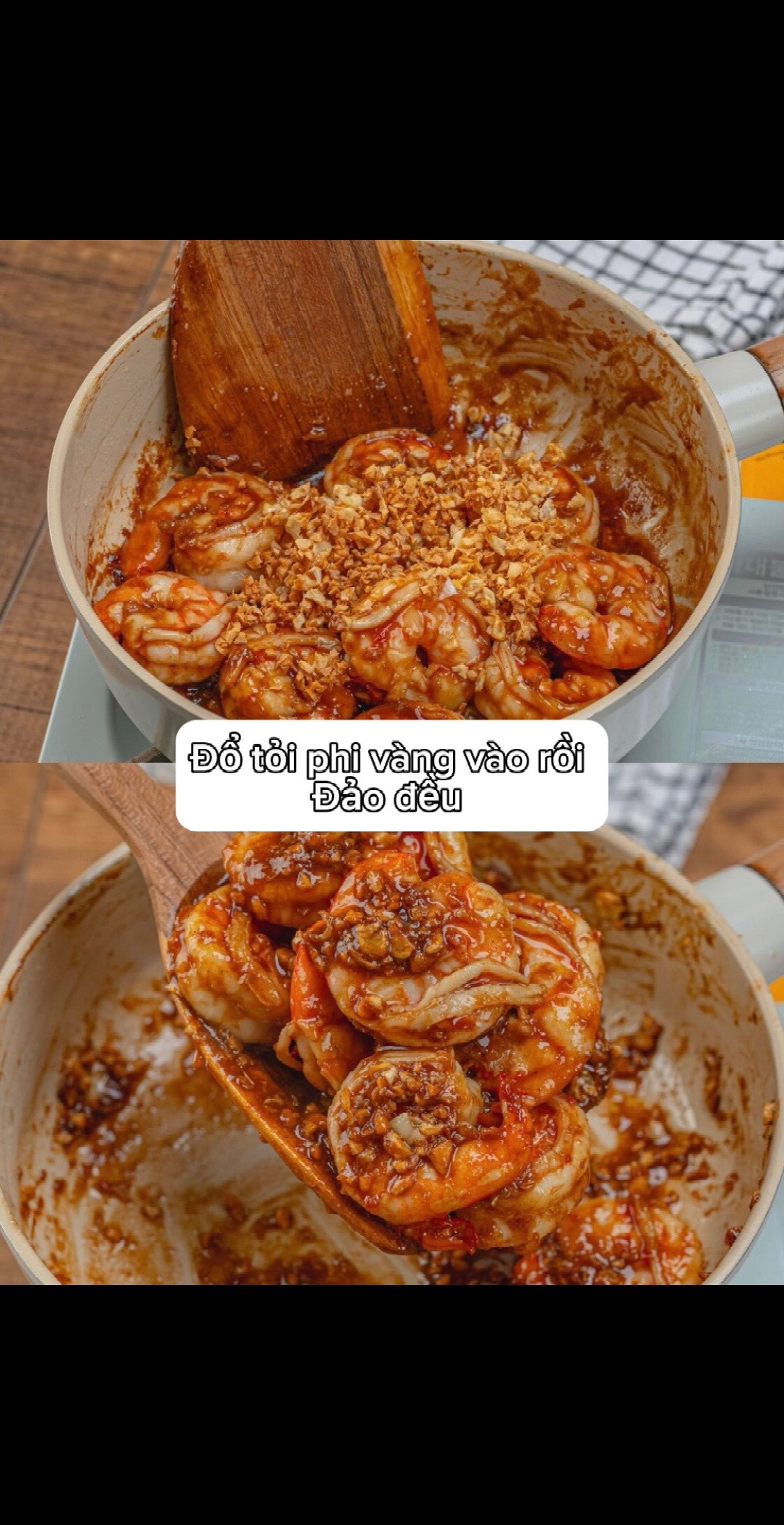 Tôm Sú Sốt Tỏi Trứng Ngon Khó Cưỡng