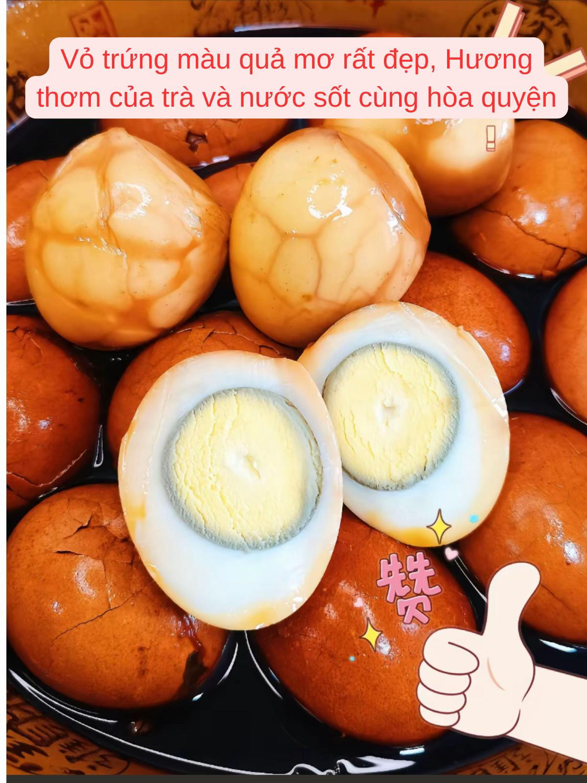 Trứng Trà Đậm Đà Hương Vị Trung Hoa