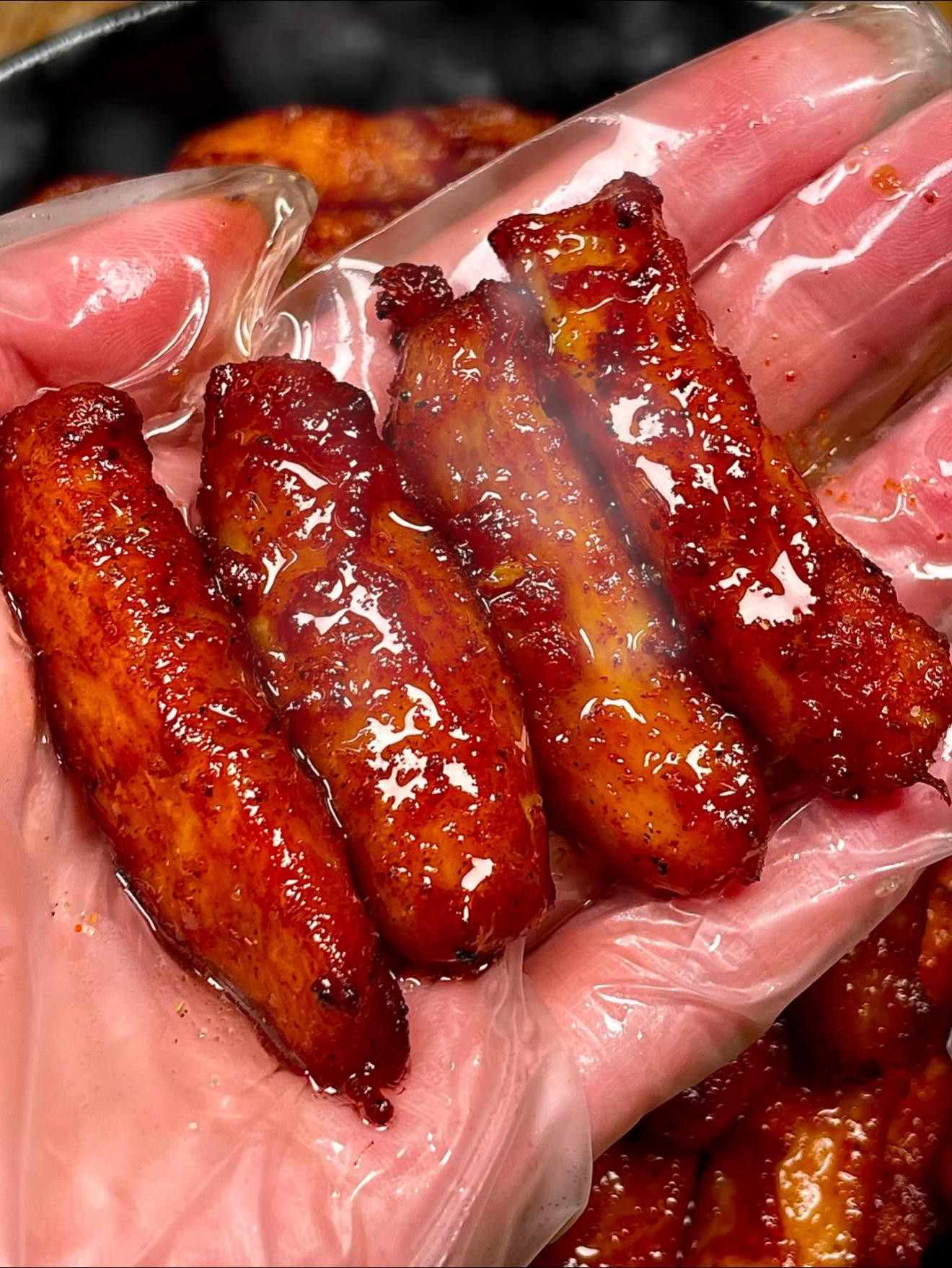 Ức gà ngọt mềm sốt mật ong cay