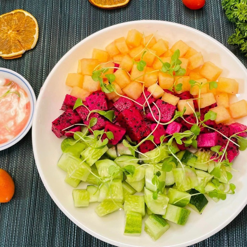 🥑Xốt kem bơ:  🍯 Xốt sữa chua: 🍊 Xốt Cam: 🌱Xốt mè rang: