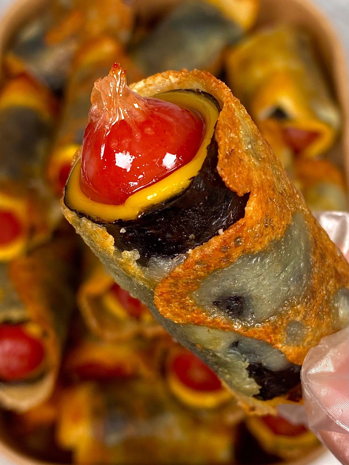 Xúc xích cuộn phô mai