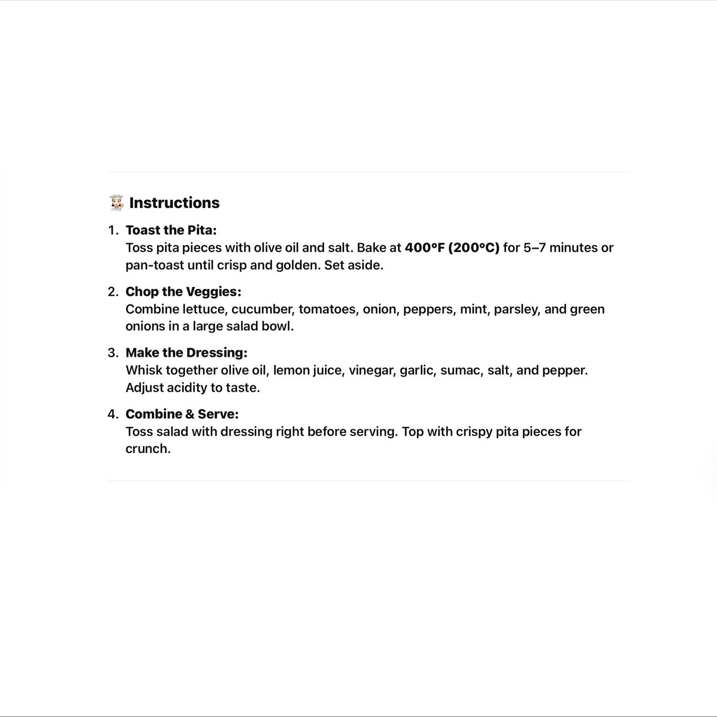 Zesty Lebanese Fattoush: A Crunchy, Tangy Salad Delight