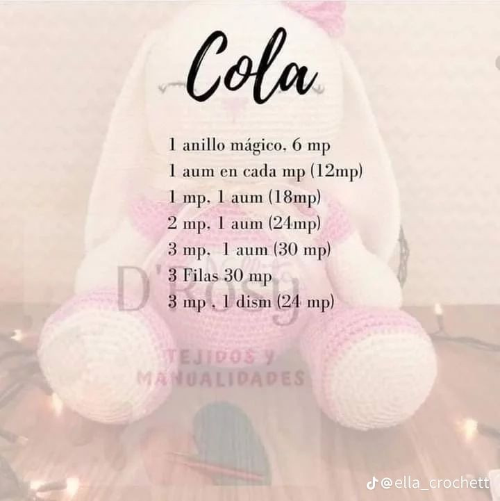 Adorable Crochet Bunny with Bow Pattern Guide