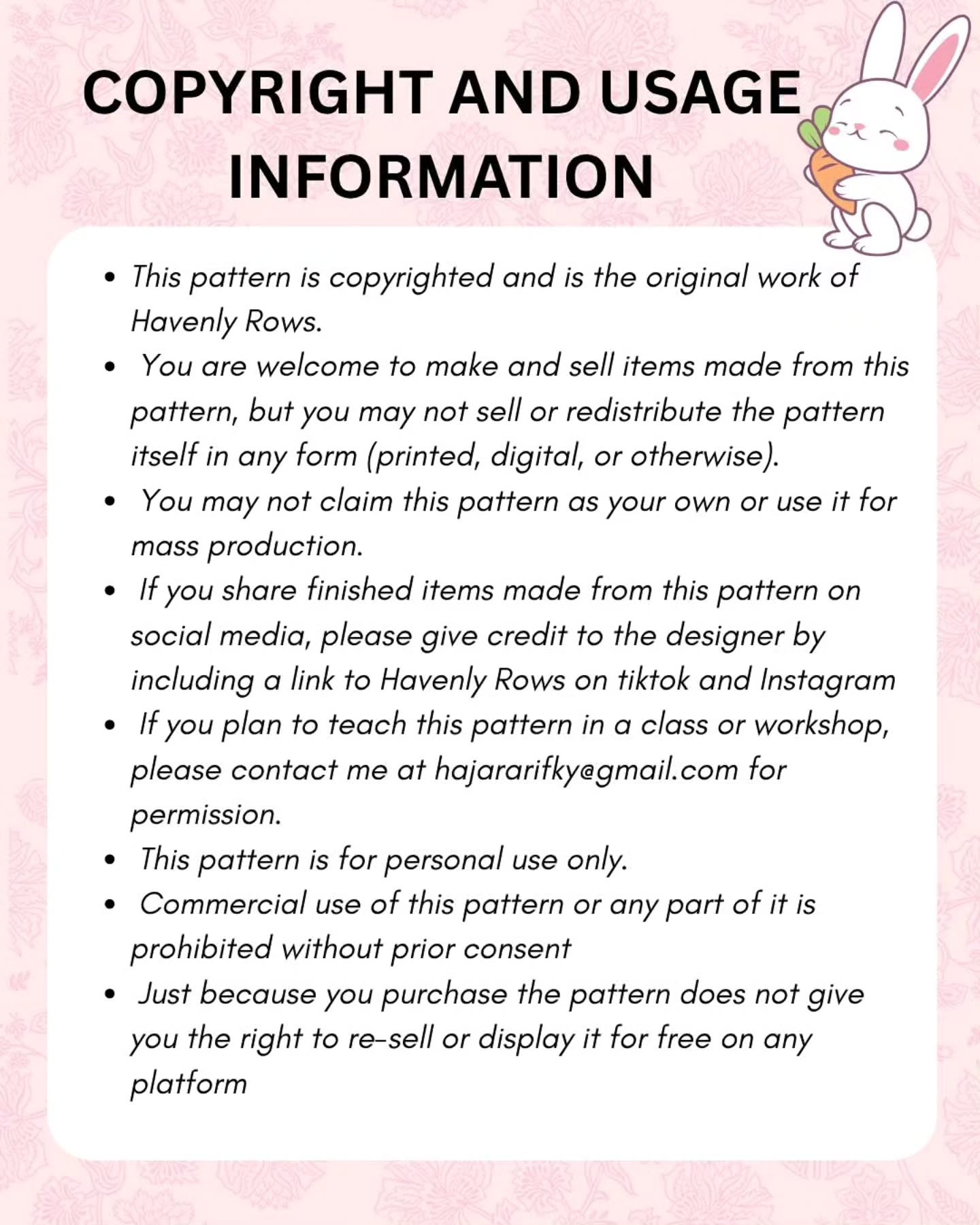 Adorable Crochet Bunny with Carrot Amigurumi Free Pattern