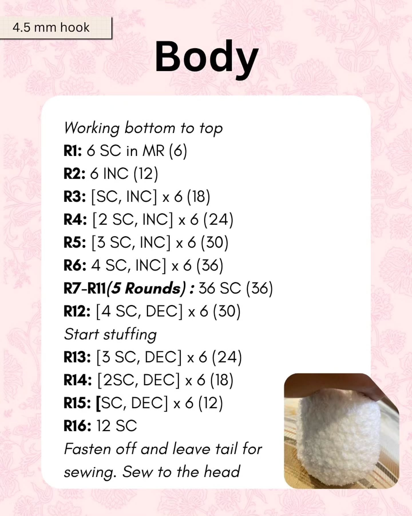 Adorable Crochet Bunny with Carrot Amigurumi Free Pattern